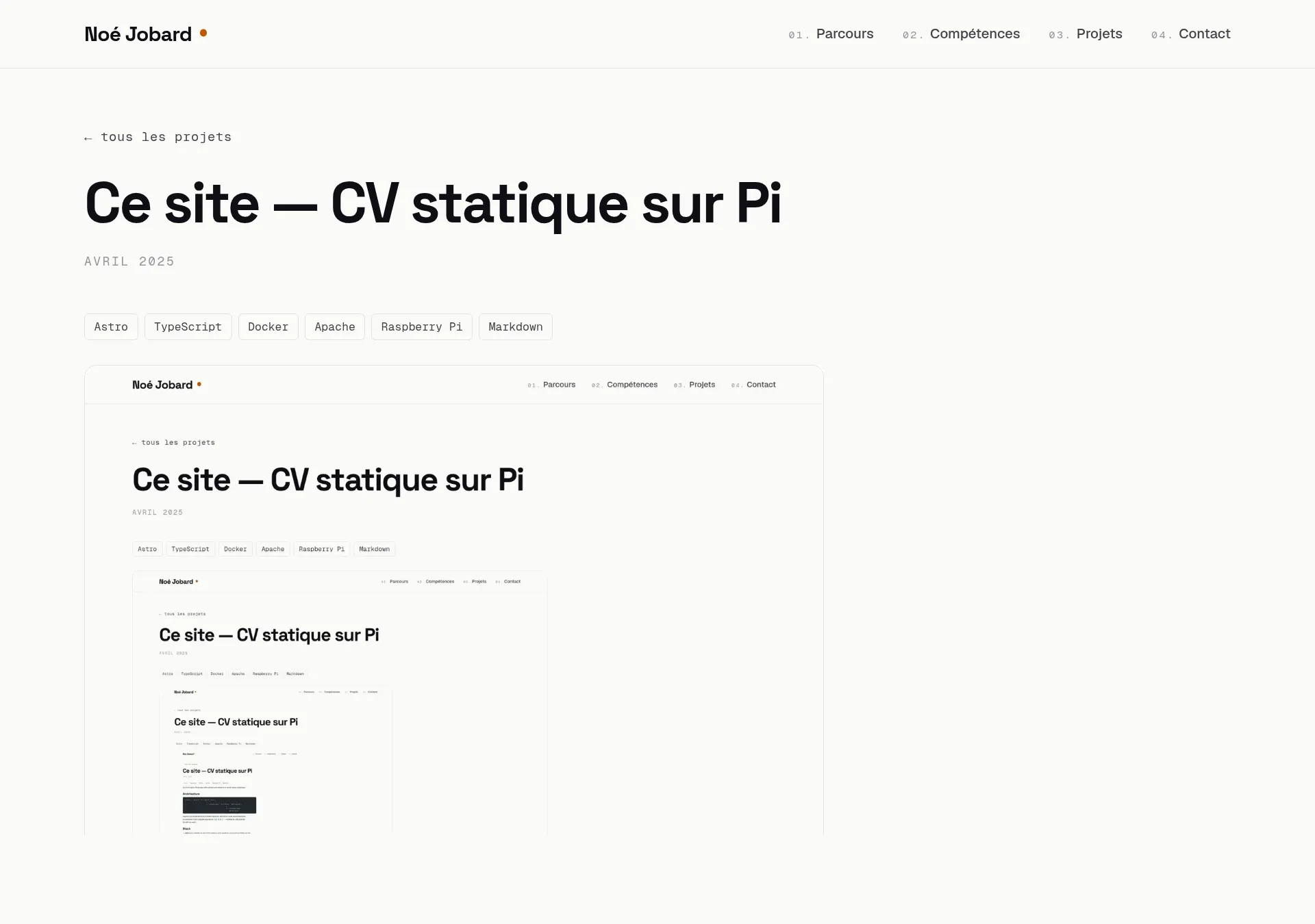 Capture récursive de cette même page — effet Droste, mise en abyme / A recursive screenshot of this very page — Droste effect, mise en abyme